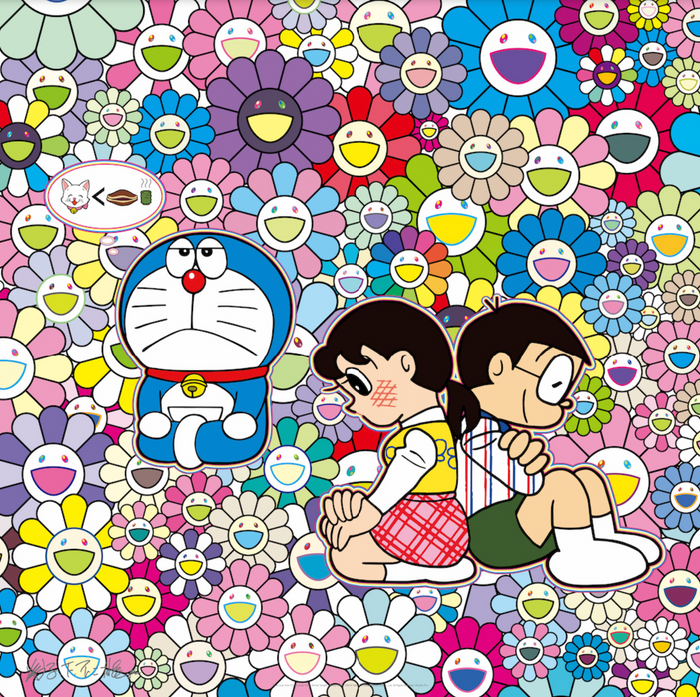 Takashi Murakami - First Love: And I Contemplate About Dinner Tonight, Among Others, 2020