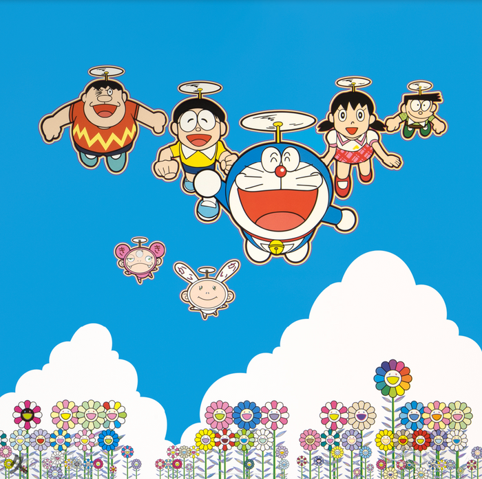 Takashi Murakami - Doraemon: Wouldn’t It Be Nice If We Could Do This and That, 2020