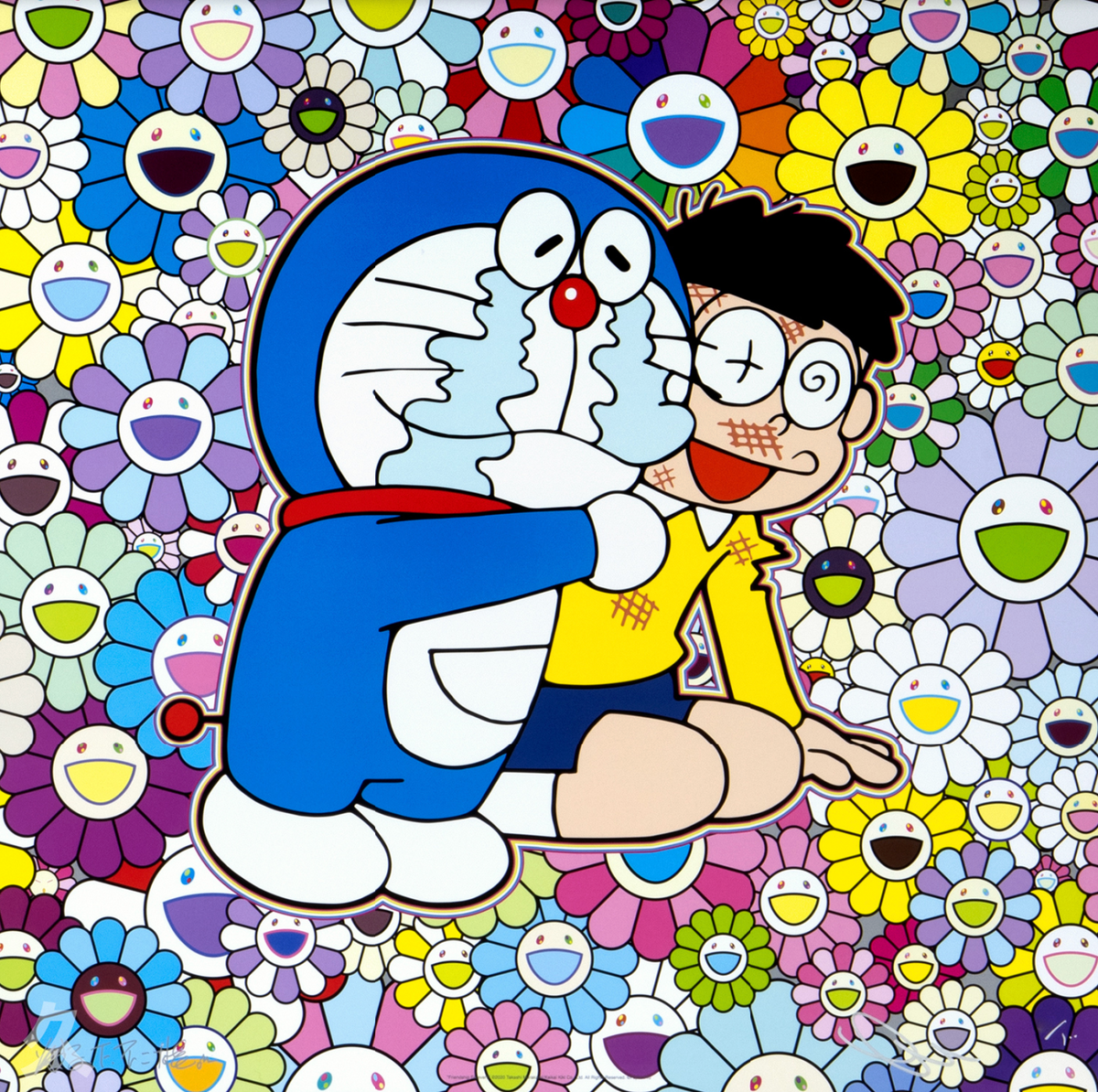 Takashi Murakami - Friendship forever, 2021