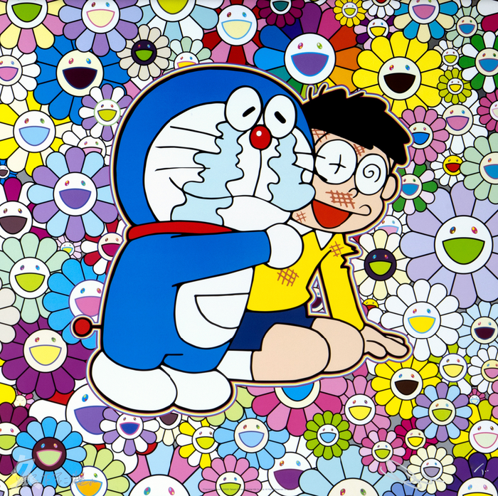Takashi Murakami - Friendship forever, 2021