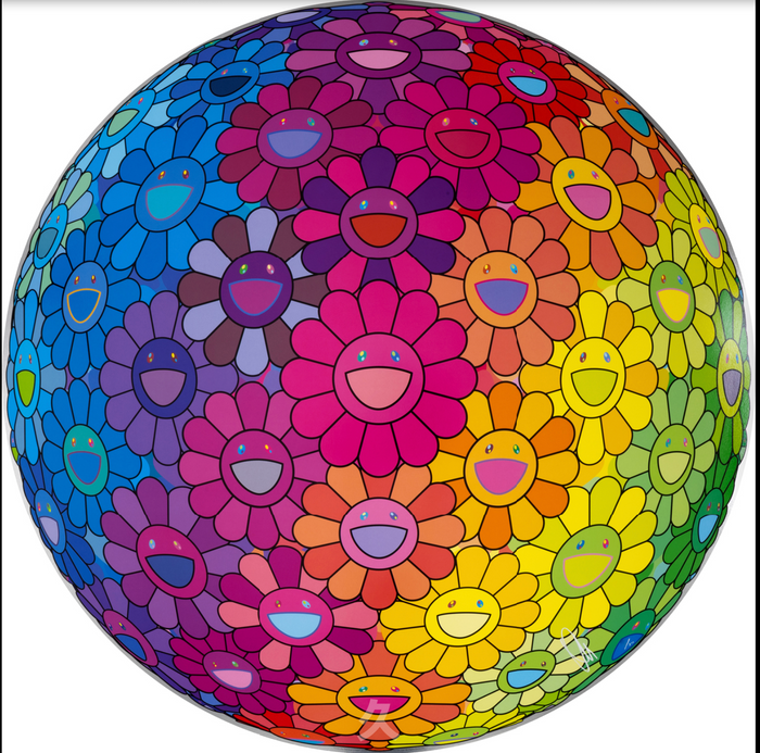 Takashi Murakami - Inside the Rainbow's Heart, 2022, Framed