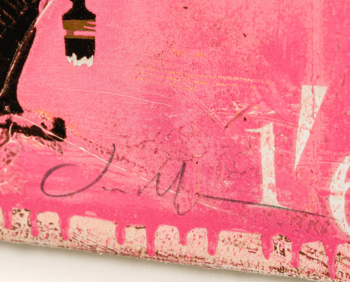 James McQueen, If You Ever Leave Me... (Pink),2025