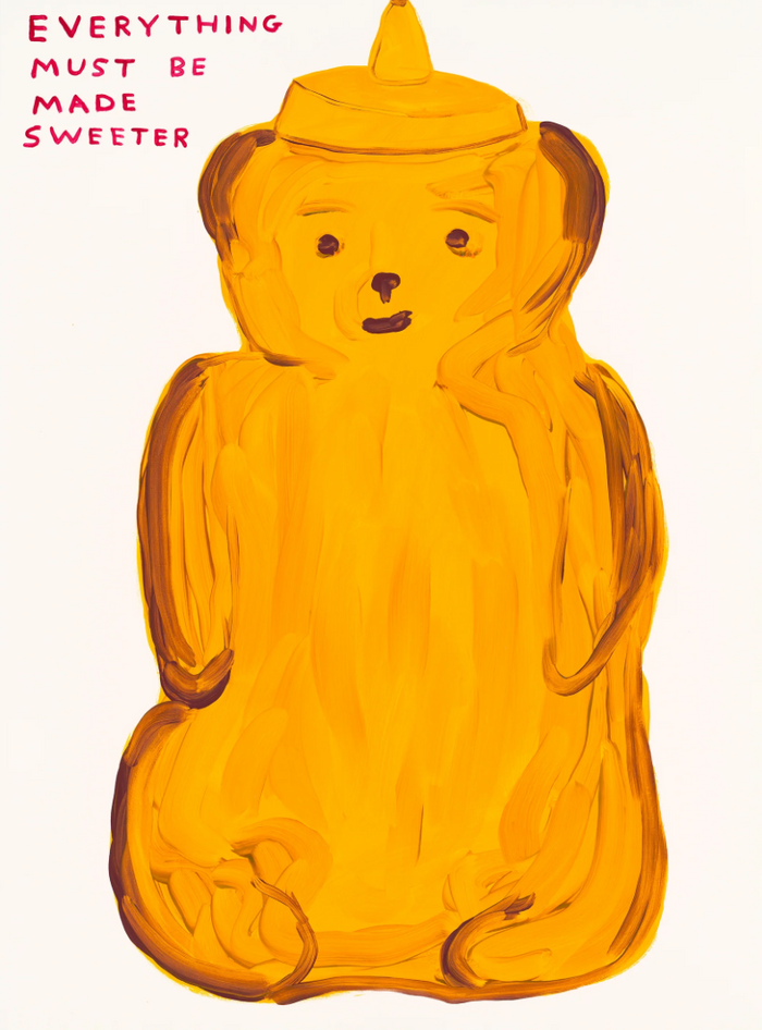 David Shrigley, Everything Must Be Made Sweeter, 2026