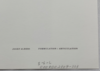Josef Albers, Untitled, Formulation Articulation Ⅱ, 1972-Smolensky Gallery