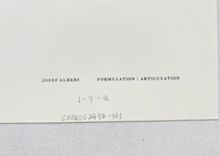 Josef Albers, Untitled, Formulation Articulation Ⅱ, 1972-Smolensky Gallery