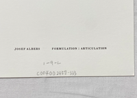 Josef Albers, Untitled, Formulation Articulation Ⅱ, 1972-Smolensky Gallery