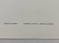 Josef Albers, Untitled, Formulation Articulation Ⅱ, 1972-Smolensky Gallery