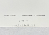 Josef Albers, Untitled, Formulation Articulation Ⅱ, 1972-Smolensky Gallery
