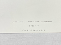 Josef Albers, Untitled, Formulation Articulation Ⅱ, 1972-Smolensky Gallery