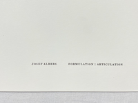 Josef Albers, Untitled, Formulation Articulation Ⅱ, 1972-Smolensky Gallery