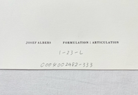 Josef Albers, Untitled, Formulation Articulation Ⅱ, 1972-Smolensky Gallery