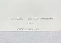 Josef Albers, Untitled, Formulation Articulation Ⅱ, 1972-Smolensky Gallery