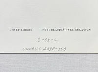 Josef Albers, Untitled, Formulation Articulation I, 1972-Smolensky Gallery