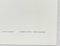 Josef Albers, Untitled, Formulation Articulation I, 1972-Smolensky Gallery