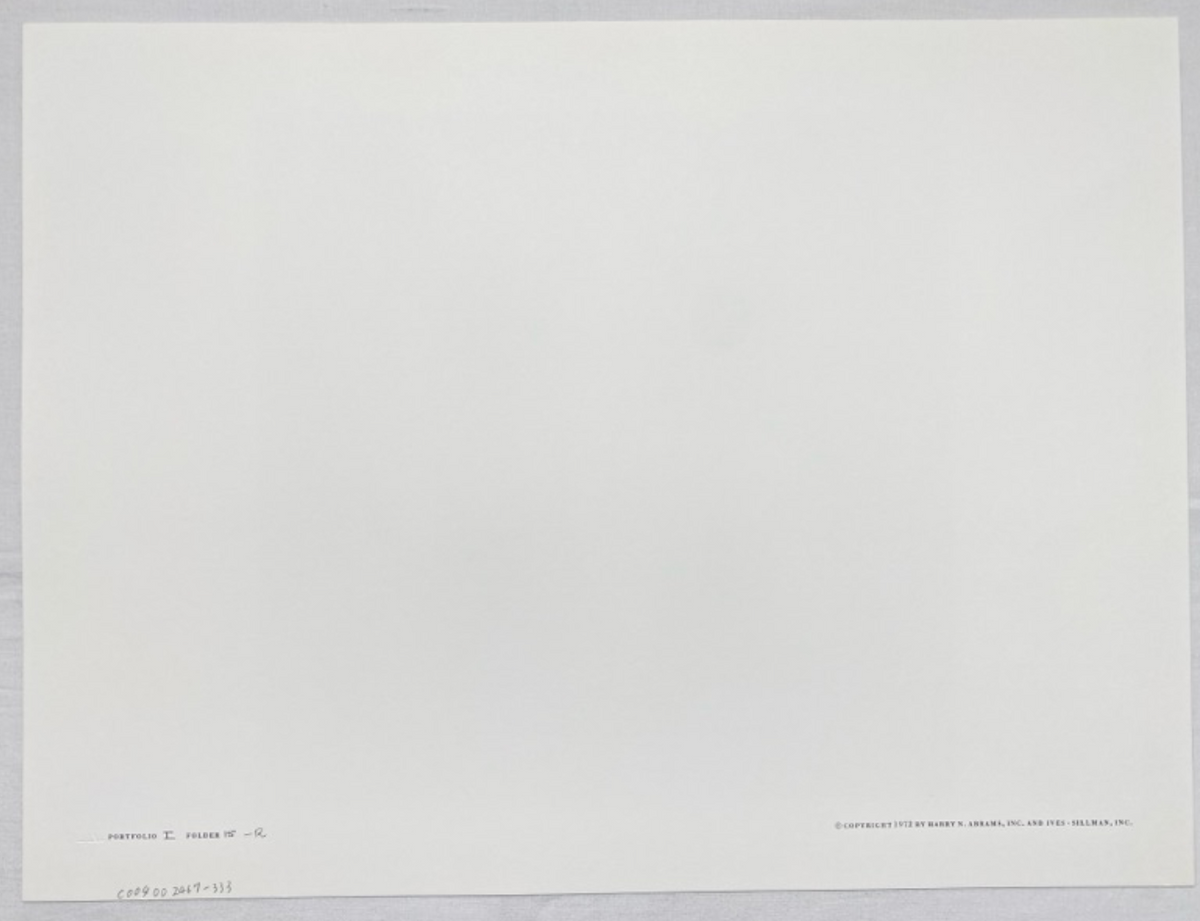 Josef Albers, Untitled, Formulation Articulation I, 1972