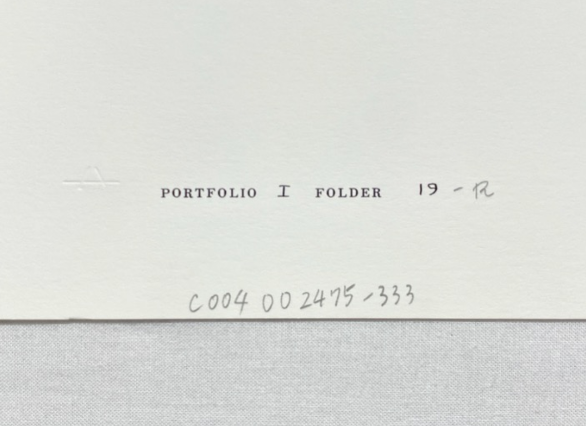 Josef Albers, Untitled, Formulation Articulation I, 1972