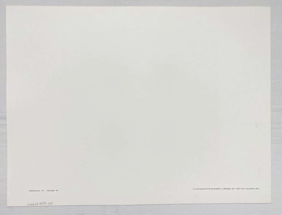 Josef Albers, Untitled, Formulation Articulation I, 1972