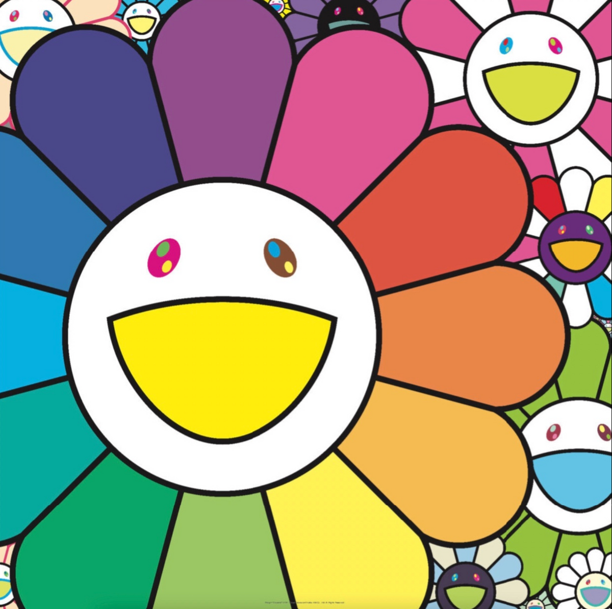 Takashi Murakami, Pop'n Flowers, 2025