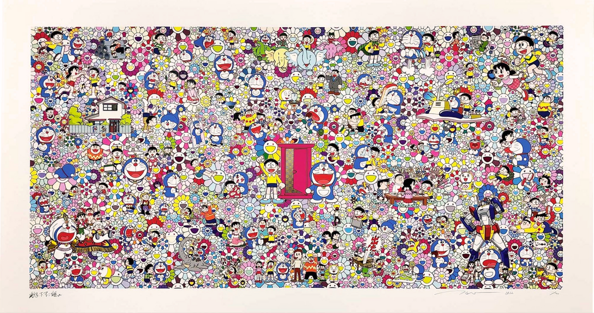 Takashi Murakami, Doraemon in my memory, 2022