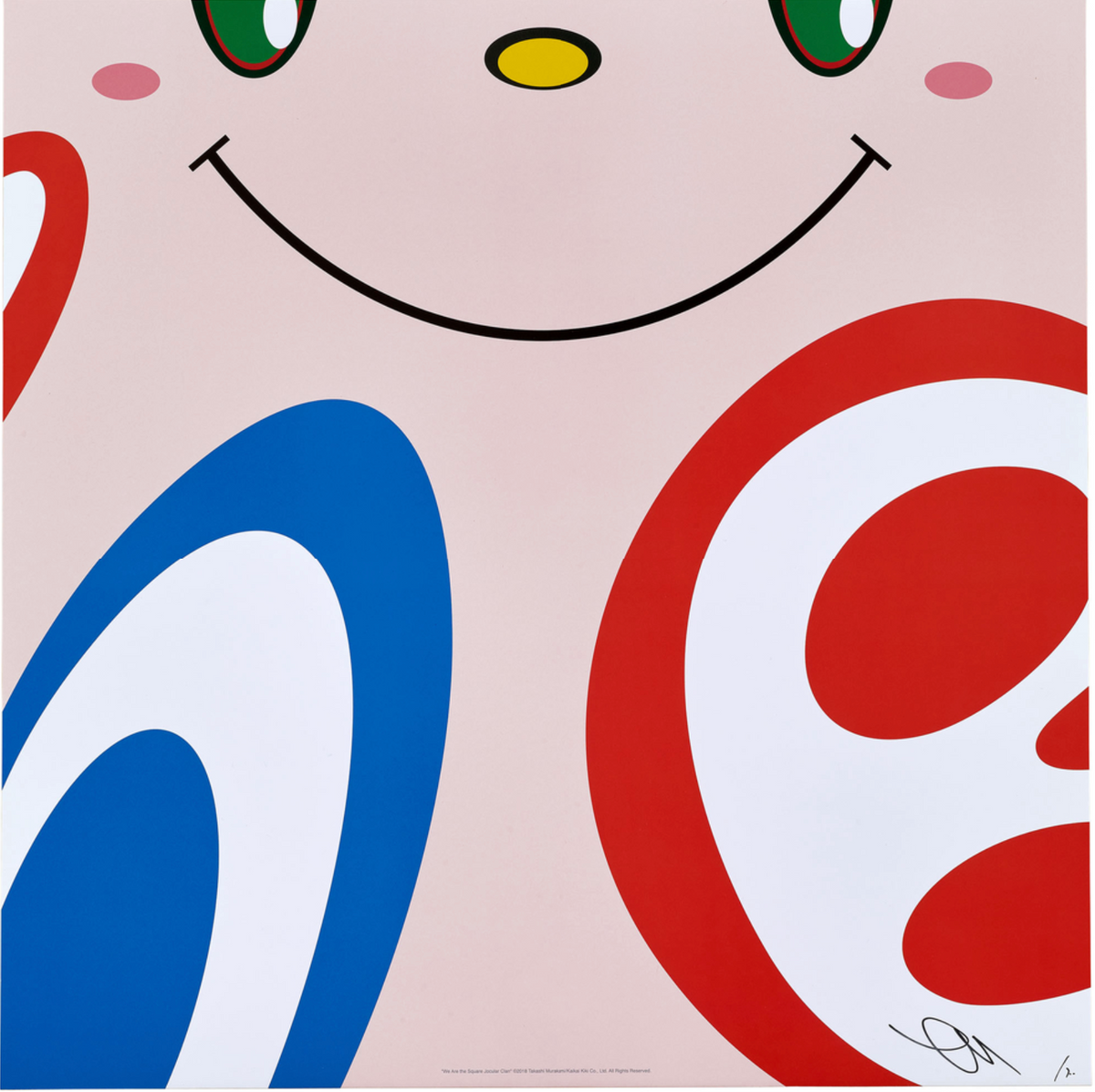Takashi Murakami, We Are the Square Jocular Clan (10), 2018