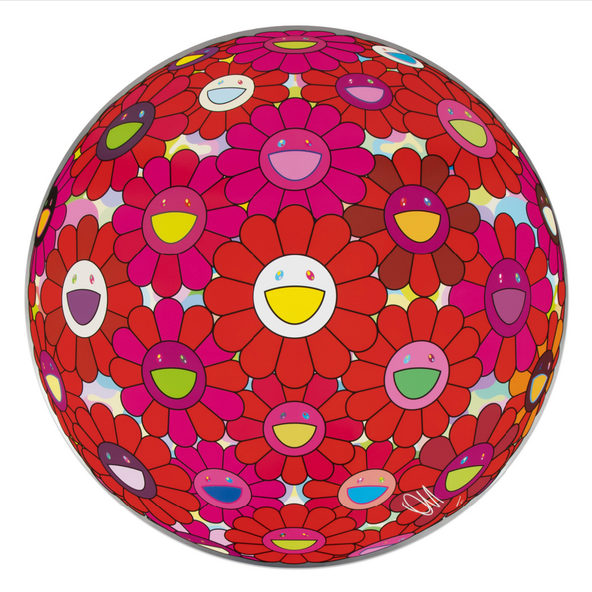 Takashi Murakami, Flowers of gratitude, 2022