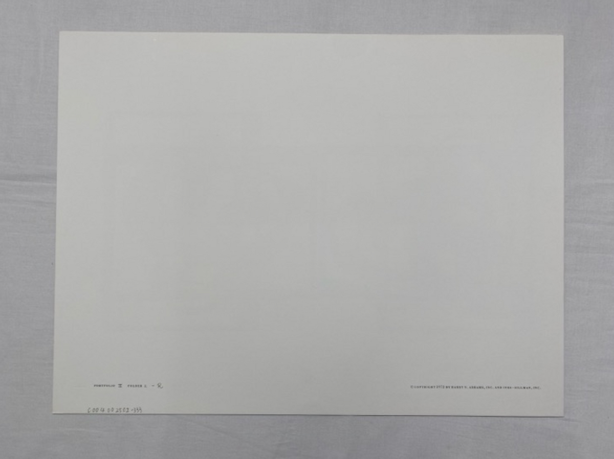 Josef Albers, Untitled, Formulation Articulation II, 1972