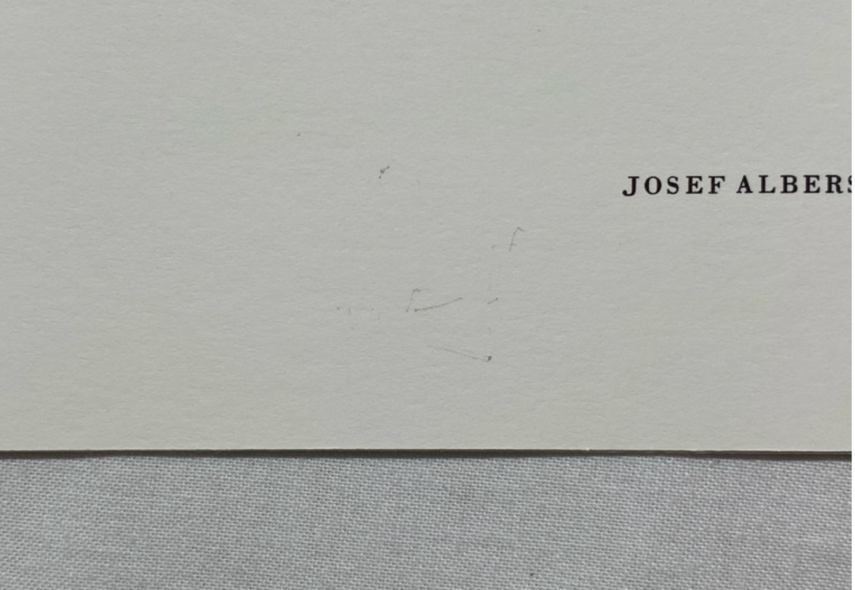 Josef Albers, Untitled, Formulation Articulation II, 1972