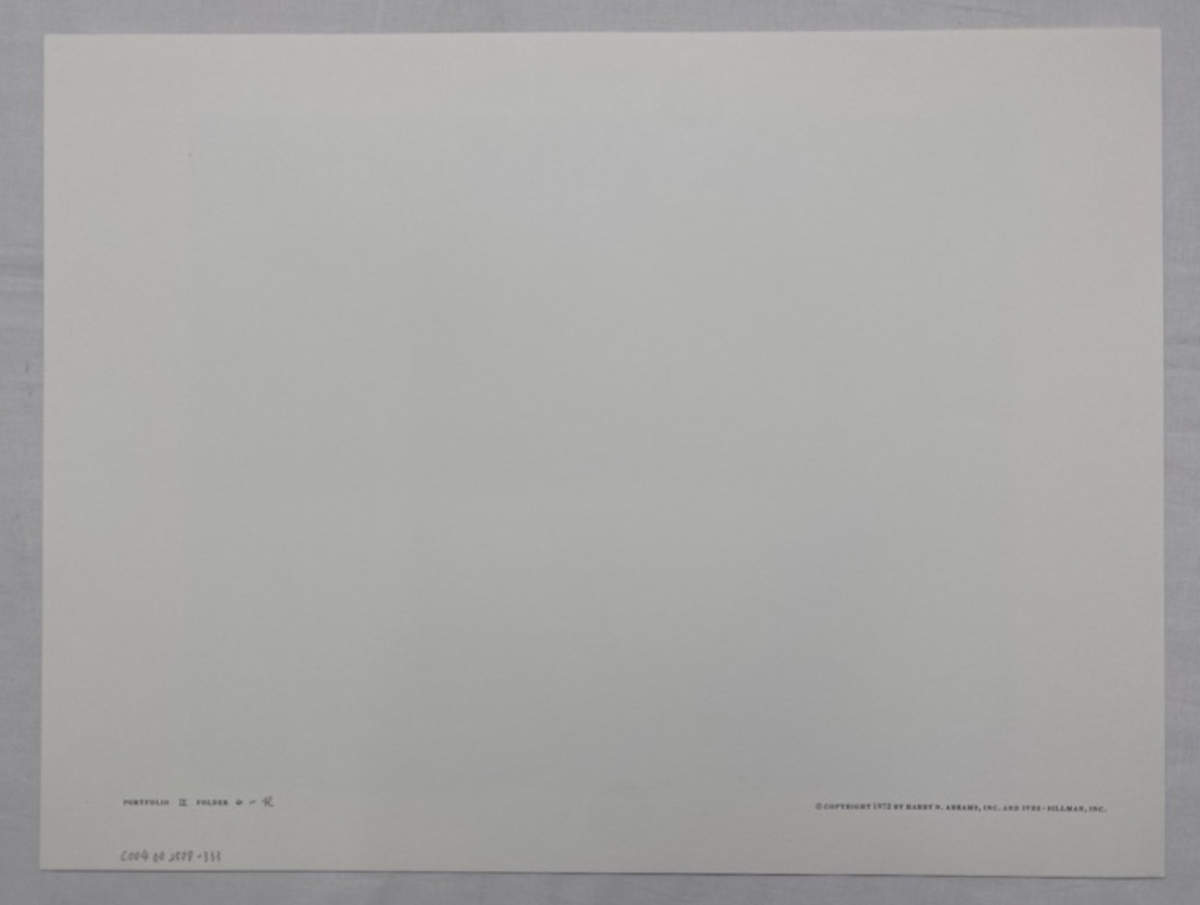 Josef Albers, Untitled, Formulation Articulation II, 1972