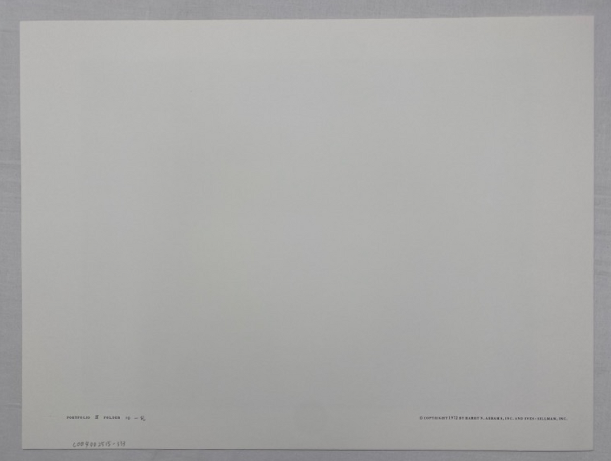 Josef Albers, Untitled, Formulation Articulation II, 1972