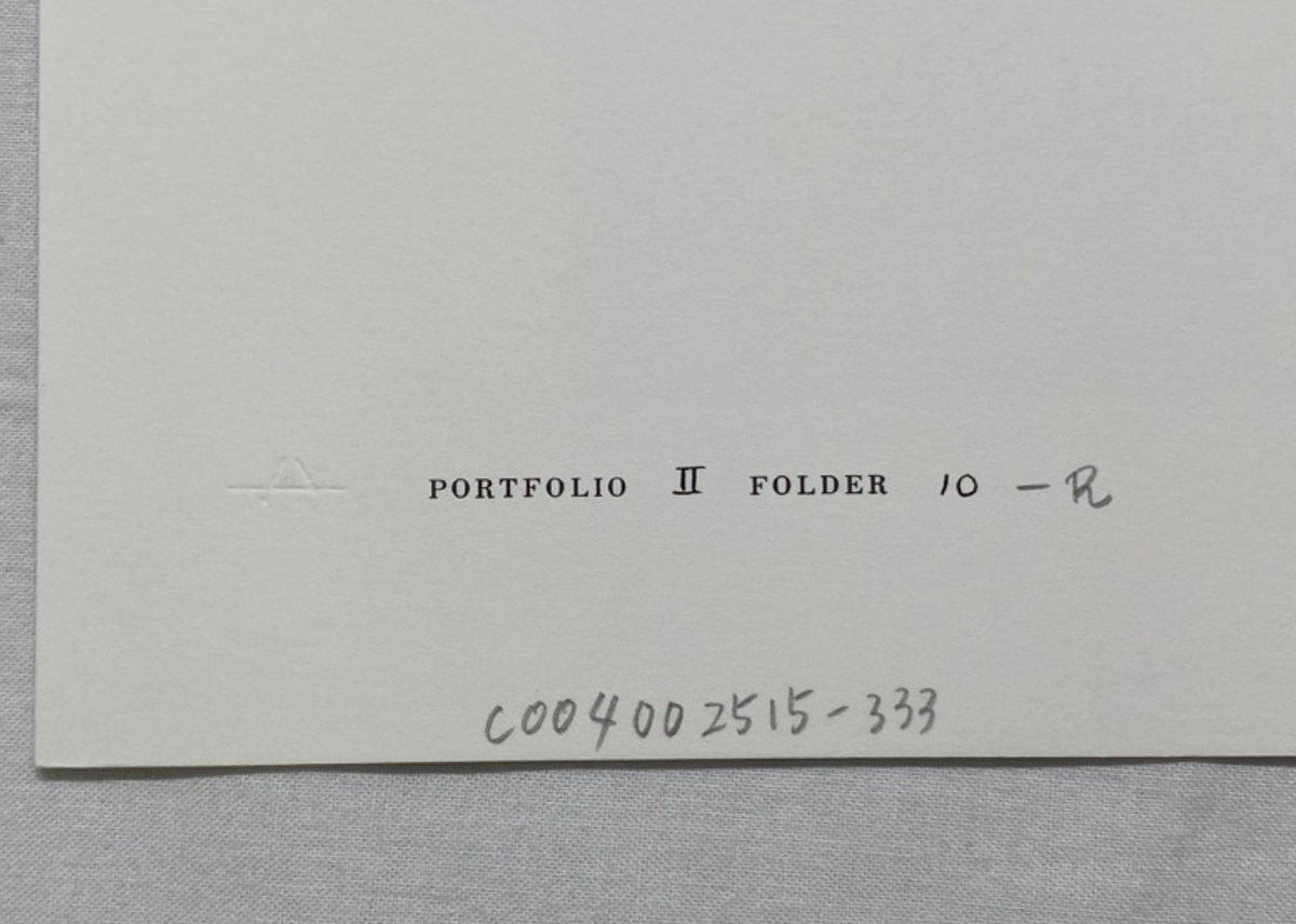 Josef Albers, Untitled, Formulation Articulation II, 1972