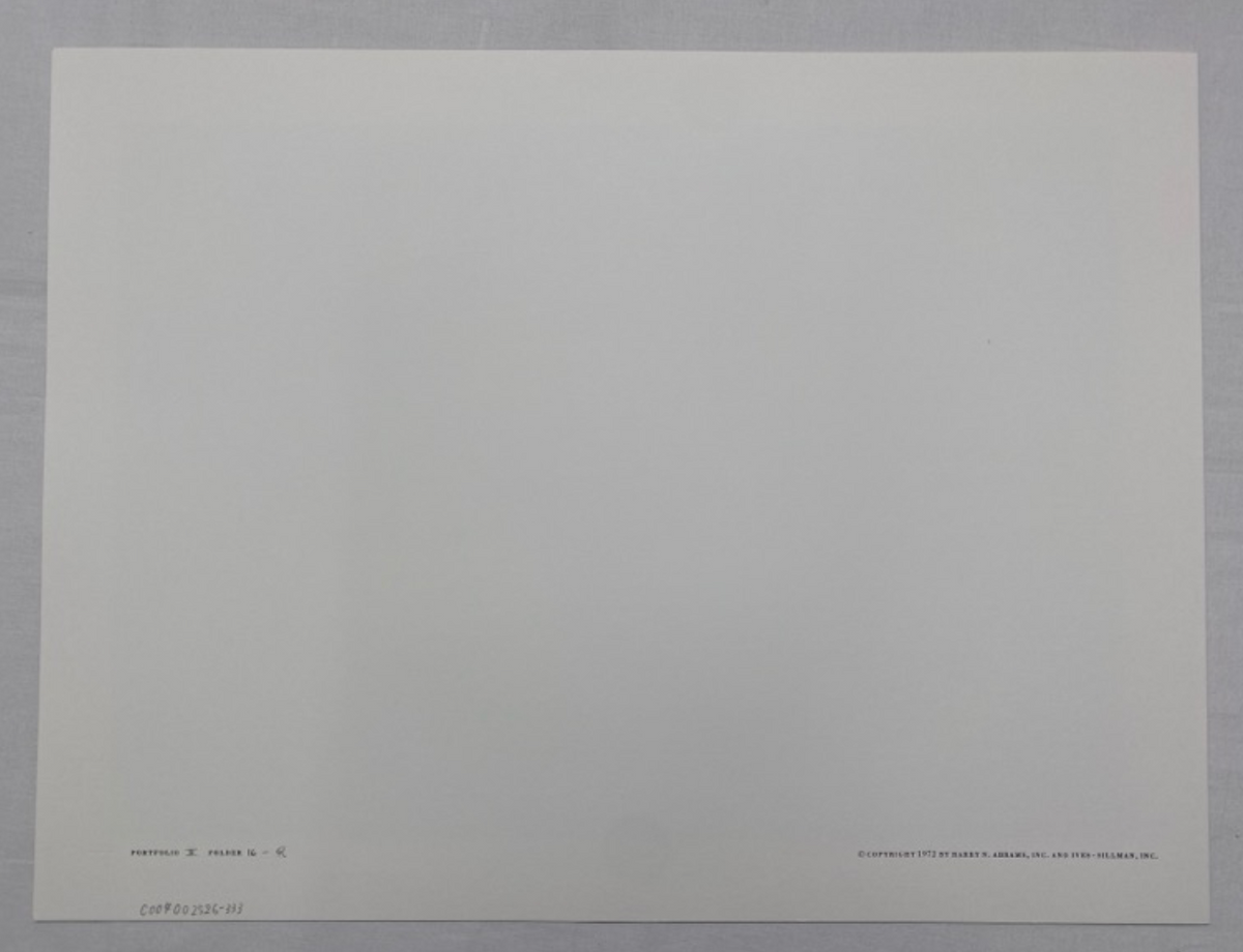 Josef Albers, Untitled, Formulation Articulation II, 1972