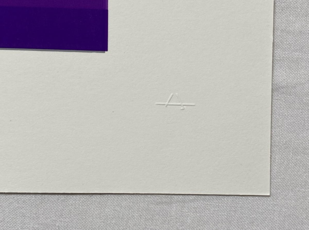 Josef Albers, Untitled, Formulation Articulation II, 1972