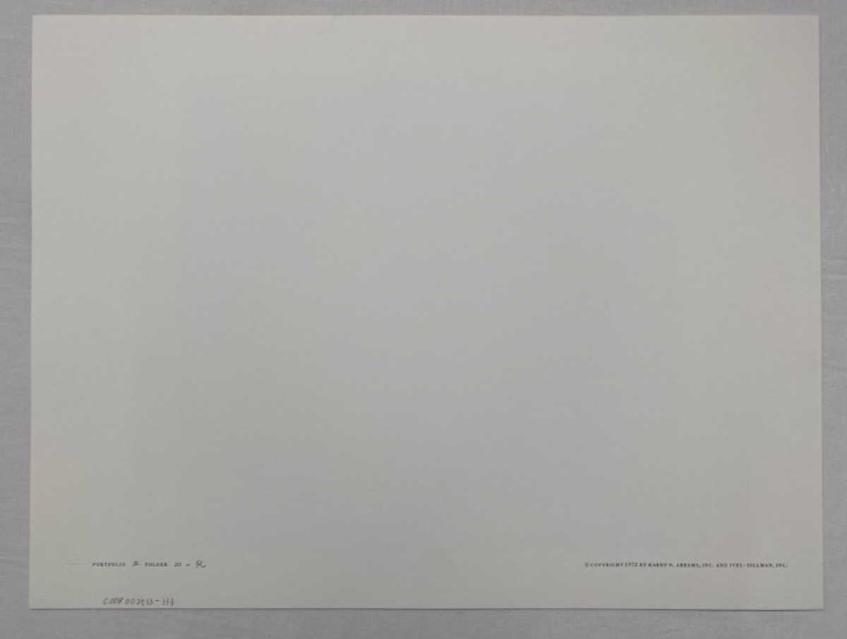 Josef Albers, Untitled, Formulation Articulation II, 1972