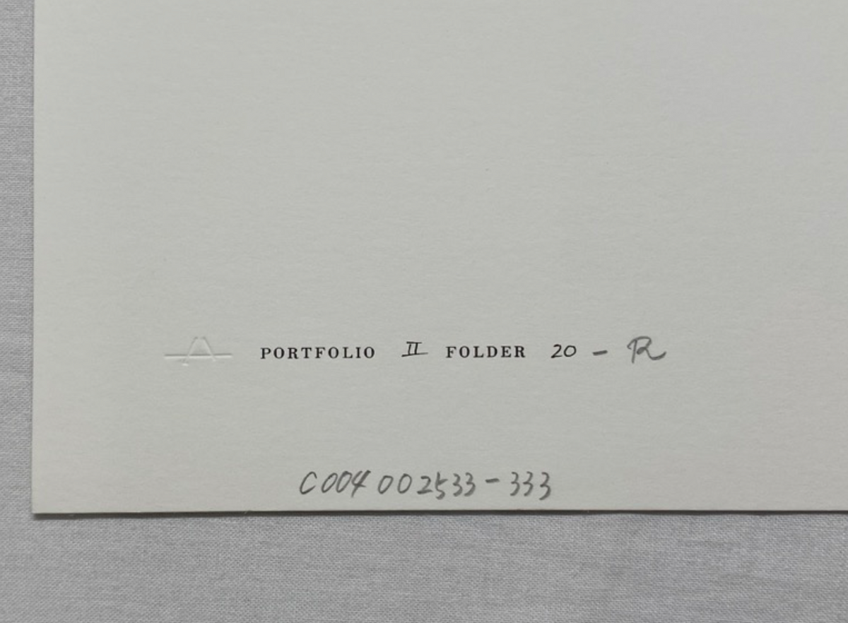 Josef Albers, Untitled, Formulation Articulation II, 1972