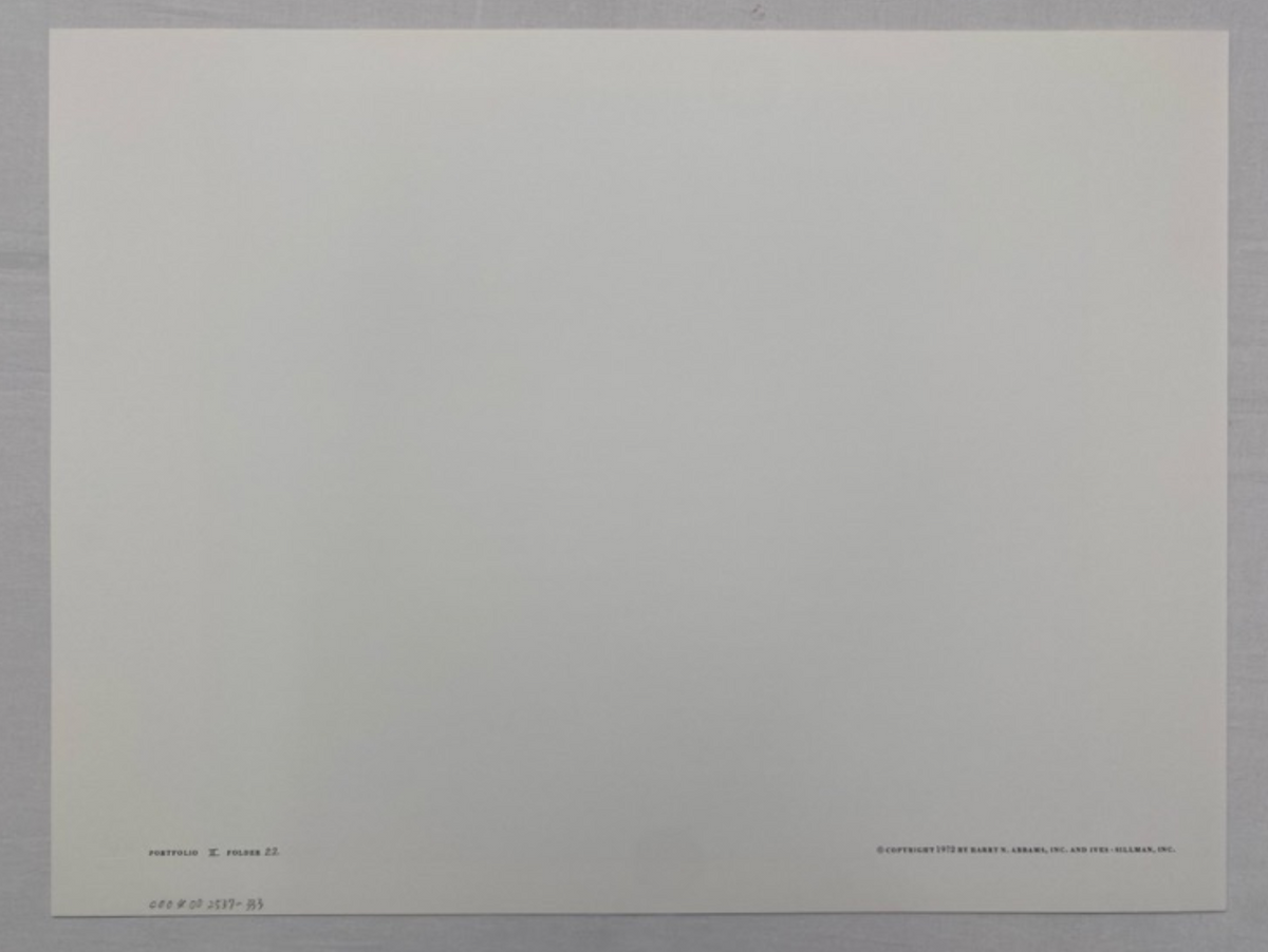 Josef Albers, Untitled, Formulation Articulation II, 1972