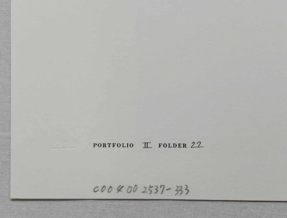 Josef Albers, Untitled, Formulation Articulation II, 1972