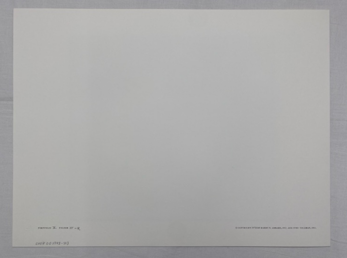 Josef Albers, Untitled, Formulation Articulation II, 1972