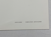 Josef Albers, Untitled, Formulation Articulation II, 1972