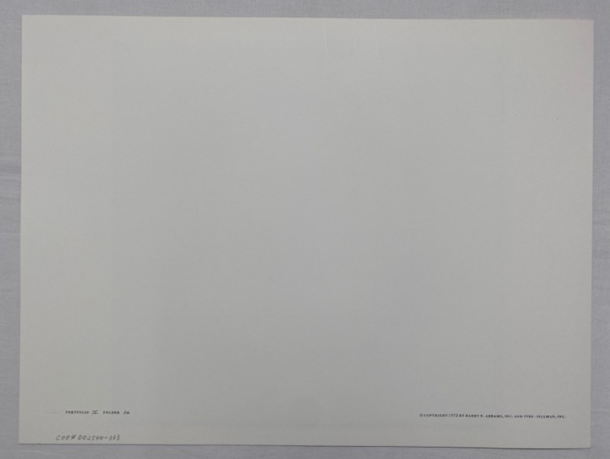 Josef Albers, Untitled, Formulation Articulation II, 1972