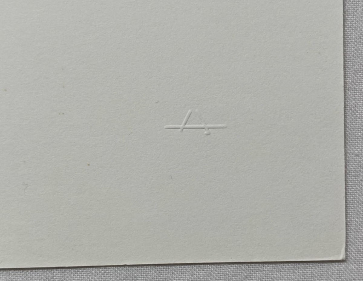 Josef Albers, Untitled, Formulation Articulation II, 1972