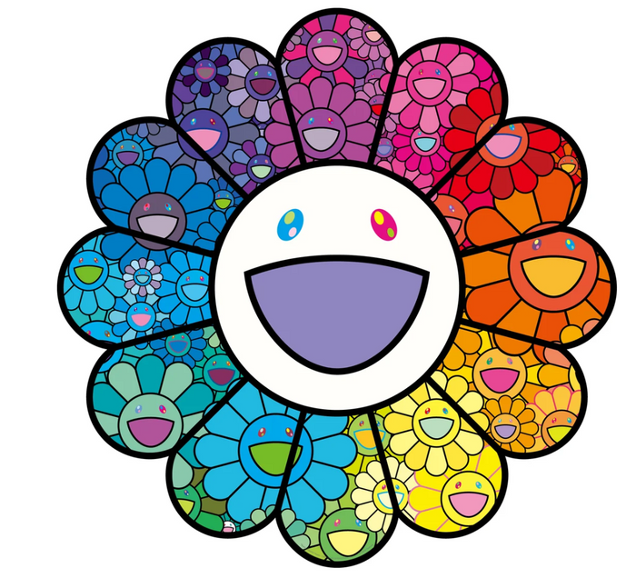 Takashi Murakami, Sparkle, Superflat Flowers, 2026