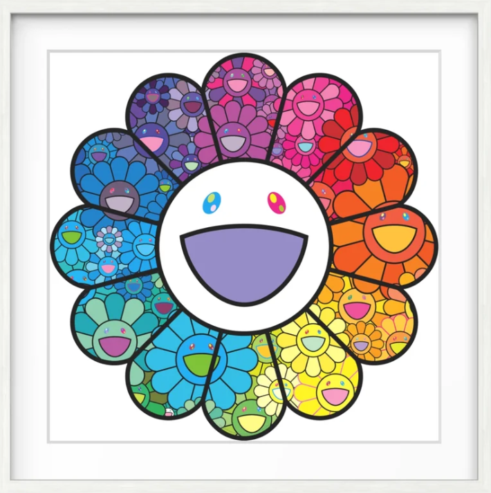 Takashi Murakami, Sparkle, Superflat Flowers, 2026