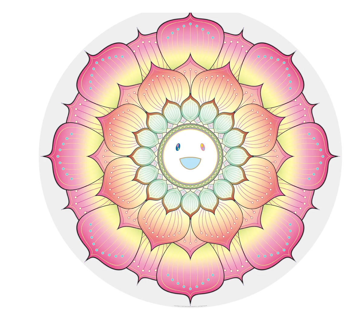 Takashi Murakami, Lotus Shangri-La, 2026