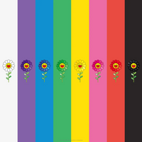 Takashi Murakami Flower color chart, 2026