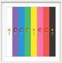Takashi Murakami Flower color chart, 2026