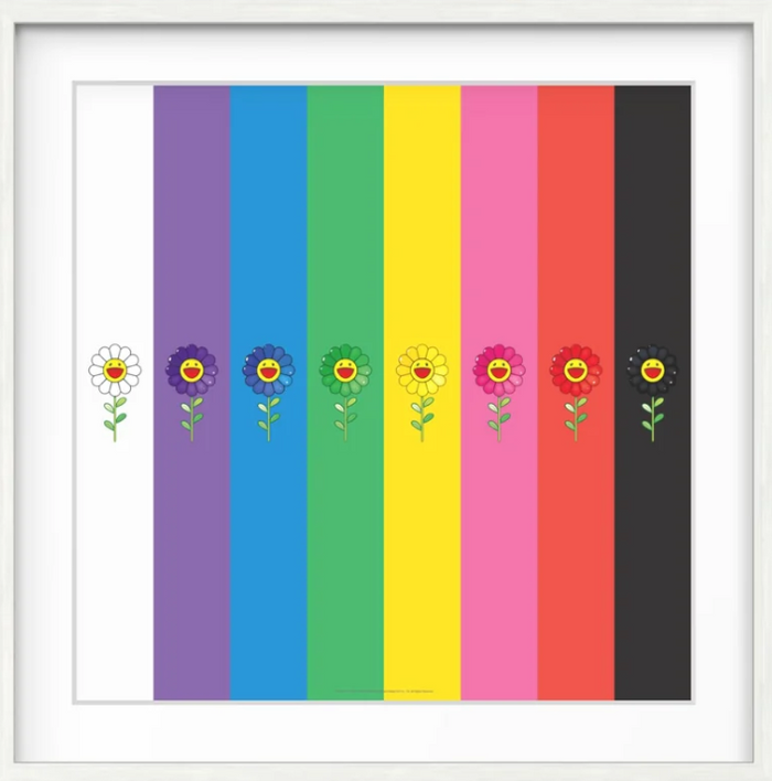 Takashi Murakami Flower color chart, 2026