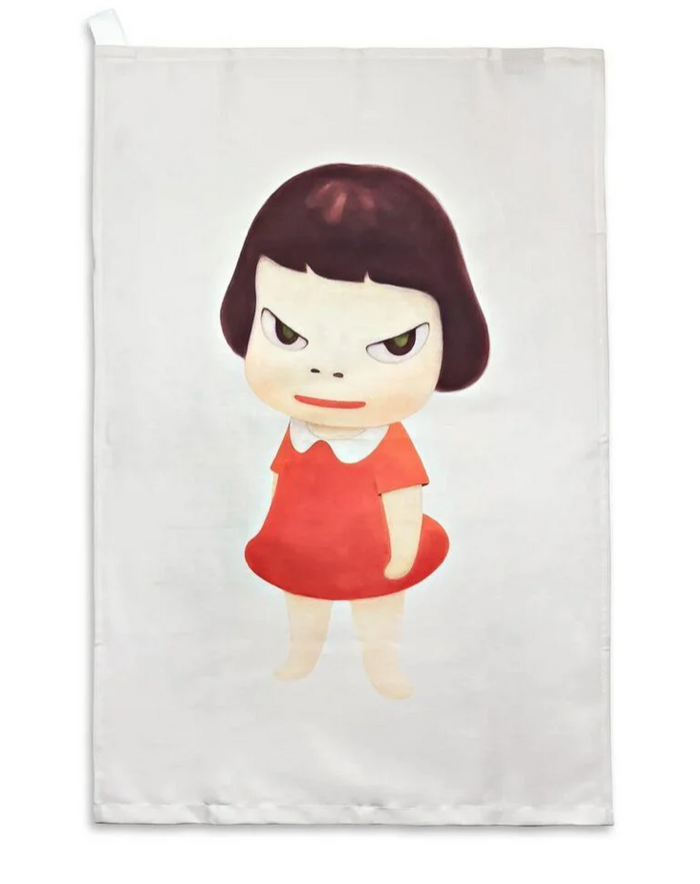 Yoshitomo Nara, Missing in Action Tea Towel, (2025)