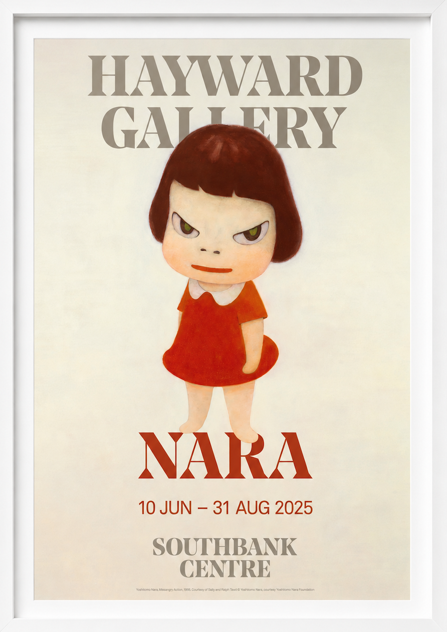 Yoshitomo Nara, Missing in Action Exhibition Poster, (2025)