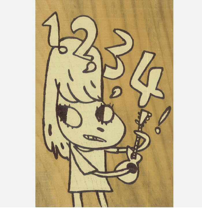 Yoshitomo Nara,"Tribute To Bloodthirsty Butchers’’, 1,2,3,4, (2023)
