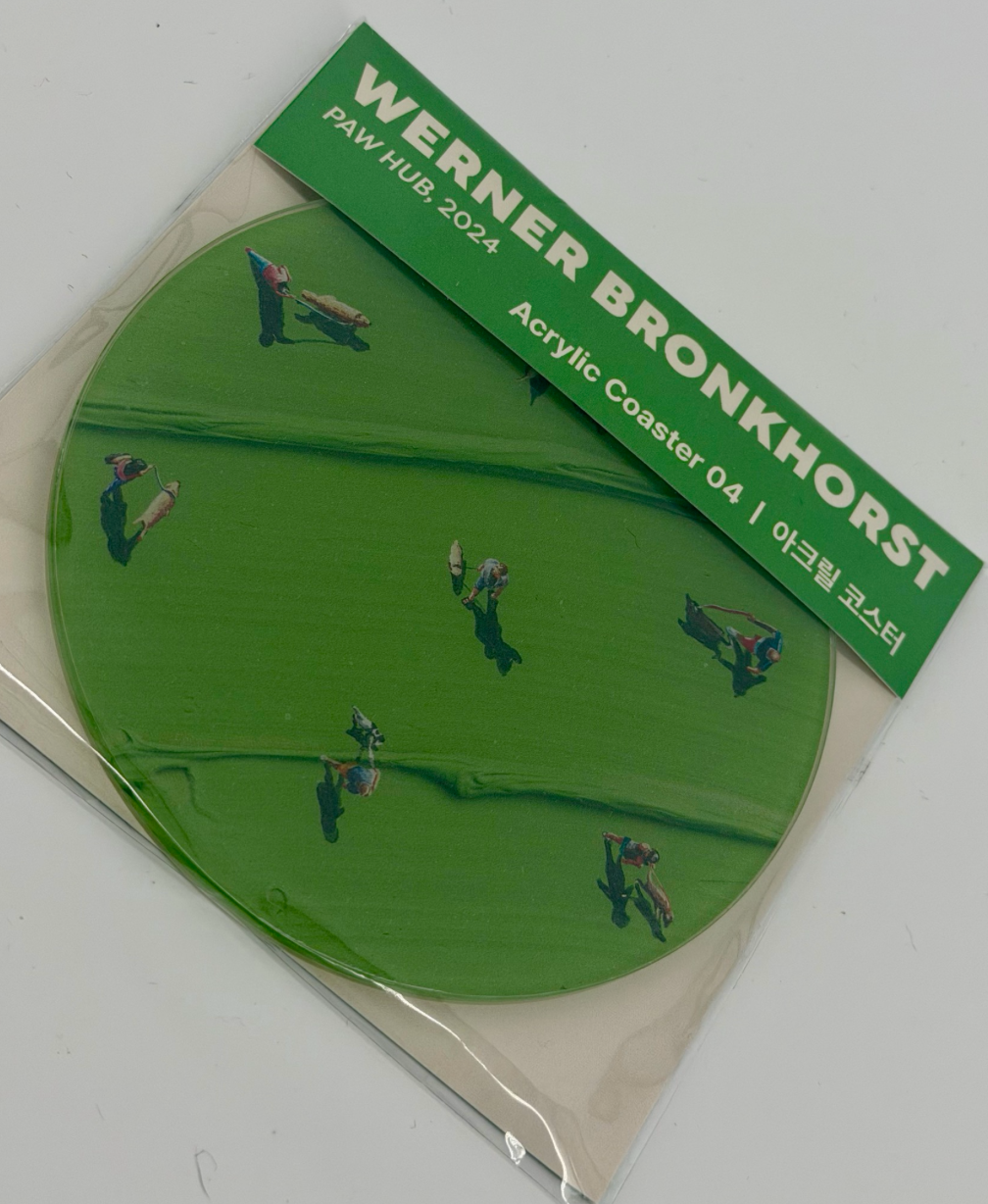 Werner Bronkhorst - Paw Hub (Acrylic Coaster), (2025)